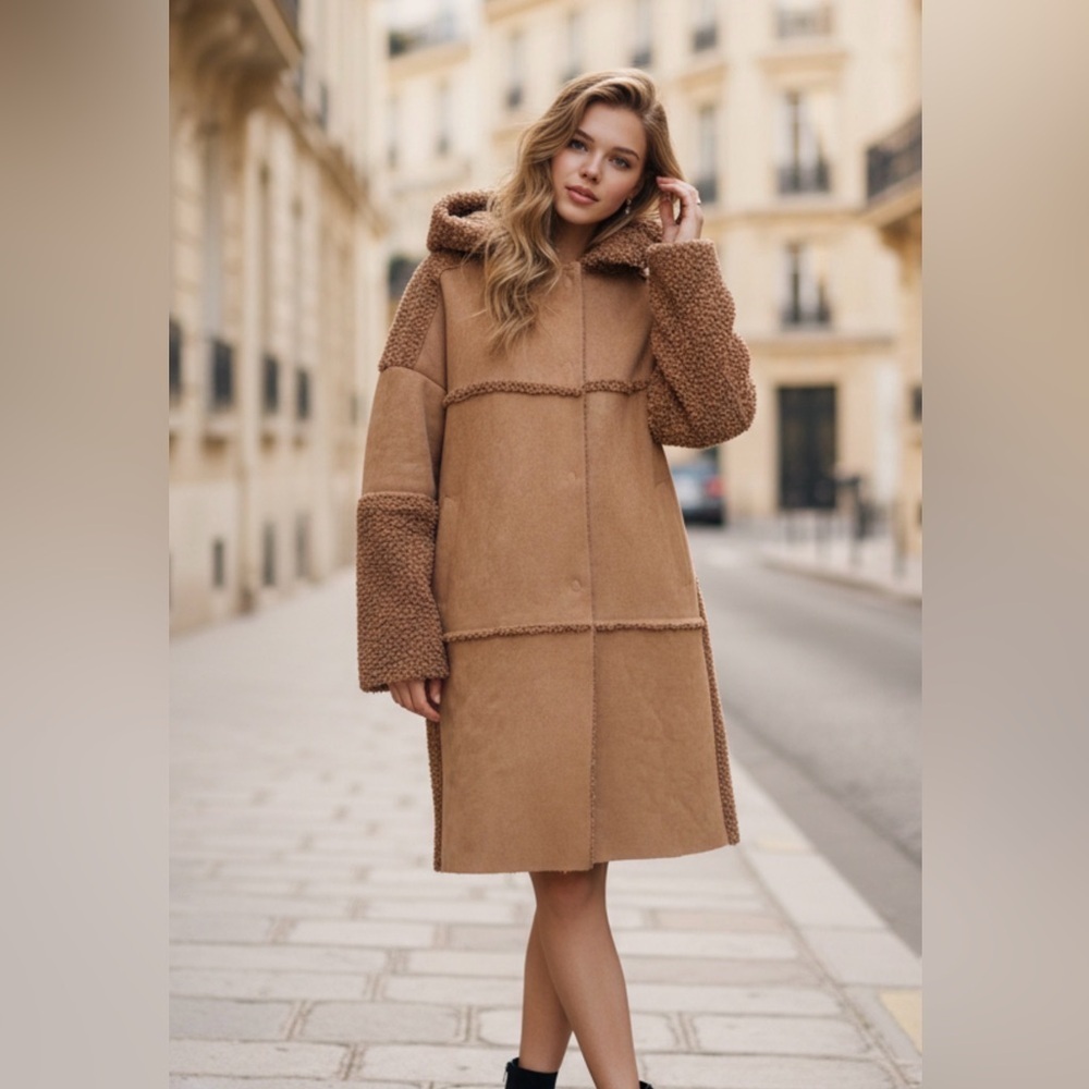 Forever 21 Brown Teddy Jacket